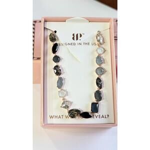 Bomb Party Holiday Jewel Candy "Candy Cane Crush" Black Tie Twilight - Rose Gold